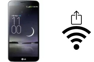 Come generare un codice QR con la password Wi-Fi su un LG G Flex