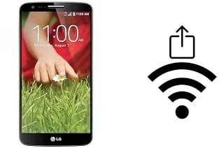 Come generare un codice QR con la password Wi-Fi su un LG G2