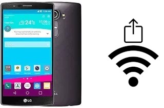 Come generare un codice QR con la password Wi-Fi su un LG G4 Dual