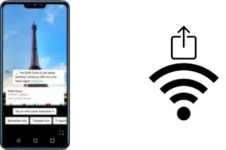 Come generare un codice QR con la password Wi-Fi su un LG G7+ ThinQ