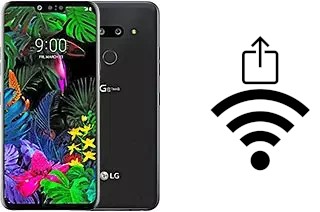 Come generare un codice QR con la password Wi-Fi su un LG G8 ThinQ