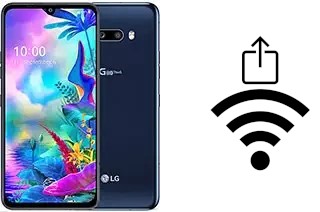 Come generare un codice QR con la password Wi-Fi su un LG G8X ThinQ