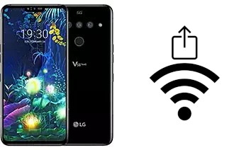 Come generare un codice QR con la password Wi-Fi su un LG V50 ThinQ 5G