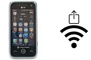 Come generare un codice QR con la password Wi-Fi su un LG GW880