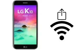 Come generare un codice QR con la password Wi-Fi su un LG K10 Novo