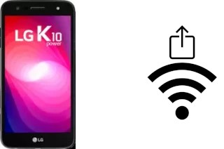 Come generare un codice QR con la password Wi-Fi su un LG K10 Power