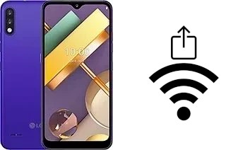 Come generare un codice QR con la password Wi-Fi su un LG K22+