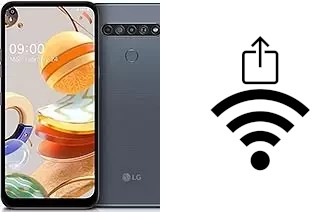 Come generare un codice QR con la password Wi-Fi su un LG K61