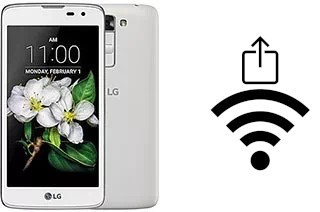 Come generare un codice QR con la password Wi-Fi su un LG K7