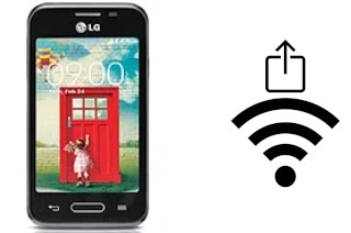 Come generare un codice QR con la password Wi-Fi su un LG L40 D160