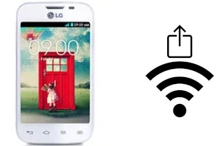 Come generare un codice QR con la password Wi-Fi su un LG L40 Dual