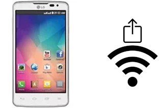 Come generare un codice QR con la password Wi-Fi su un LG L60 Dual