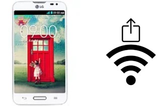 Come generare un codice QR con la password Wi-Fi su un LG L70 D320N