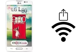 Come generare un codice QR con la password Wi-Fi su un LG L80