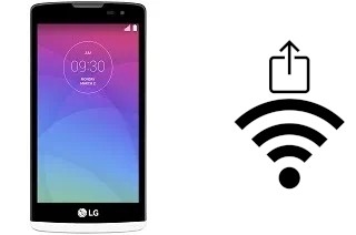 Come generare un codice QR con la password Wi-Fi su un LG Leon