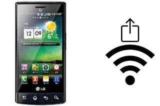 Come generare un codice QR con la password Wi-Fi su un LG Optimus Mach LU3000