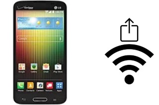 Come generare un codice QR con la password Wi-Fi su un LG Lucid 3 VS876