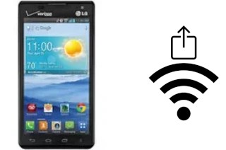 Come generare un codice QR con la password Wi-Fi su un LG Lucid2 VS870