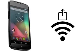 Come generare un codice QR con la password Wi-Fi su un LG Nexus 4 E960