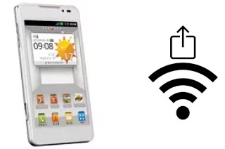 Come generare un codice QR con la password Wi-Fi su un LG Optimus 3D Cube SU870