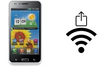 Come generare un codice QR con la password Wi-Fi su un LG Optimus Big LU6800