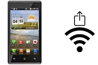 Come generare un codice QR con la password Wi-Fi su un LG Optimus EX SU880