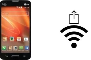 Come generare un codice QR con la password Wi-Fi su un LG Optimus Exceed 2