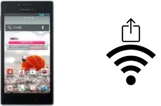 Come generare un codice QR con la password Wi-Fi su un LG Optimus G