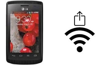 Come generare un codice QR con la password Wi-Fi su un LG Optimus L1 II E410