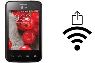 Come generare un codice QR con la password Wi-Fi su un LG Optimus L2 II E435