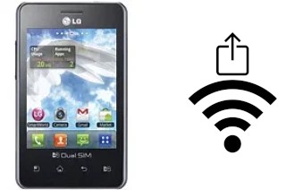 Come generare un codice QR con la password Wi-Fi su un LG Optimus L3 E405