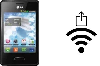 Come generare un codice QR con la password Wi-Fi su un LG Optimus L3 II