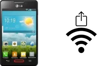 Come generare un codice QR con la password Wi-Fi su un LG Optimus L4 II