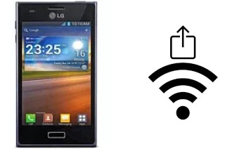 Come generare un codice QR con la password Wi-Fi su un LG Optimus L5 E610