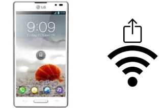 Come generare un codice QR con la password Wi-Fi su un LG Optimus L9