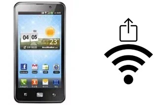 Come generare un codice QR con la password Wi-Fi su un LG Optimus LTE LU6200