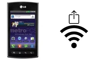 Come generare un codice QR con la password Wi-Fi su un LG Optimus M+ MS695