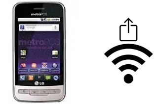 Come generare un codice QR con la password Wi-Fi su un LG Optimus M