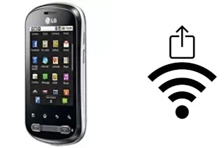 Come generare un codice QR con la password Wi-Fi su un LG Optimus Me P350