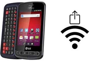 Come generare un codice QR con la password Wi-Fi su un LG Optimus Slider