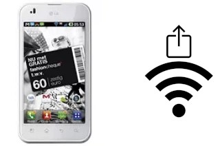 Come generare un codice QR con la password Wi-Fi su un LG Optimus Black (White version)