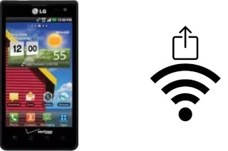 Come generare un codice QR con la password Wi-Fi su un LG Optimus Zone