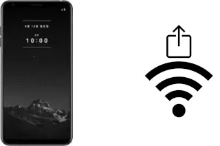 Come generare un codice QR con la password Wi-Fi su un LG Signature Edition 2018