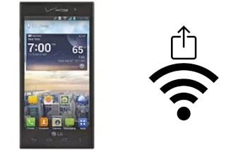 Come generare un codice QR con la password Wi-Fi su un LG Spectrum II 4G VS930