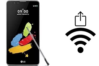 Come generare un codice QR con la password Wi-Fi su un LG Stylus 2