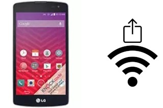 Come generare un codice QR con la password Wi-Fi su un LG Tribute