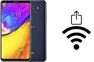 Come generare un codice QR con la password Wi-Fi su un LG V35 ThinQ