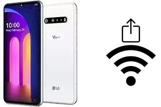 Come generare un codice QR con la password Wi-Fi su un LG V60 ThinQ 5G UW