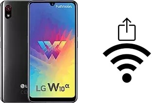 Come generare un codice QR con la password Wi-Fi su un LG W10 Alpha