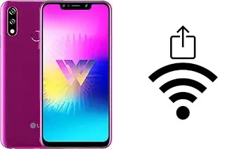 Come generare un codice QR con la password Wi-Fi su un LG W10
